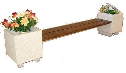 Banquette florale Iris 1